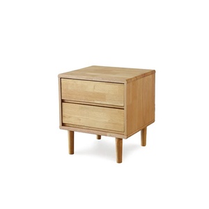 The Charm Nightstand Made teak Wood In Natural Finish High Quality Material For Bedroom indoor Furniture - Product Image 2