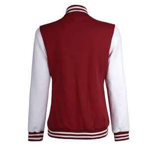 Casual Sport Mujeres Windbreaker Varsity Chaquetas Nuevo Precio Barato Cómodo Tela Mujeres Varsity Chaquetas - Product Image 2