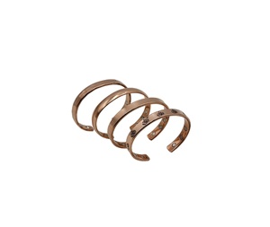 Bulk Quantity Pattern 100% Pure <b>Copper</b> Bracelet Cuff <b>Bangle</b> Strength Magnets Adjustable <b>Copper</b> Magnetic Bracelet - Product Image 1