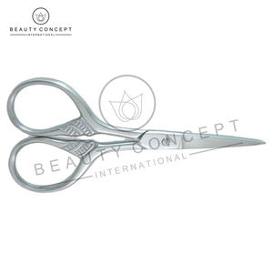 2024 nouveauté en acier inoxydable manucure ongles cisaillement ciseaux à cuticules Logo personnalisé concept de beauté des ongles naturels pour les soins des ongles - Product Image 3