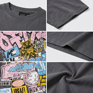 เสื้อยืดผู้ชายผ้าเจอร์ซีย์คอตตอน 100% คุณภาพสูง 240 กรัม ราคาประหยัด สั่งทำได้ พิมพ์ลาย สตรีทแวร์ สีพื้น เป็นมิตรกับสิ่งแวดล้อม ระบายอากาศได้ดี - Product Image 6