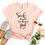 Camiseta para Mujer 'Seek You Shall Find', Transpirable, Talla XL, Top Corto Sexy, Corte Holgado con Decoración de Rayas con Letras, Estilo Delgado - Product Image 5