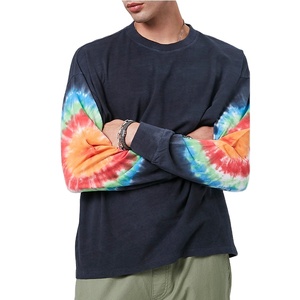 Cotton Oversize Plus Size Stripe Ribbing Wholesale Custom Logo Mens Crew Neck Stylish Fashion Casual Wear <b>Sweatshirts</b> - Product Image 5