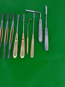 Juego de 15 Instrumentos Manuales ASTRIN SURGICAL para Estiramiento Facial, Cirugía Plástica, Estiramiento Endoscópico de Cejas, Raspa Nasal, con Certificación CE - Product Image 2