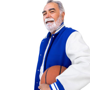 Chaqueta Universitaria de Invierno para Hombre, Estilo Urbano, de Cuero y Lana, con Cierre de Cremallera y Botones, Calefactable y Transpirable - Product Image 3