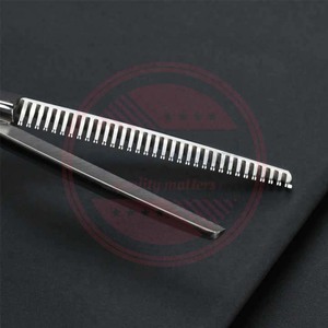Stainless Steel Thinning Curved <b>Professional</b> Pet Grooming <b>Hair</b> Scissors for Dog Cat Pet Grooming Shears - Product Image 4