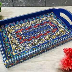 Plateau de service en bois MDF avec revêtement émaillé, design, hôtels et restaurants, articles de cuisine, plateau de table, haute qualité - Product Image 1