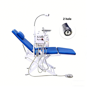 Wholesale Foldable <strong>Dental</strong> <strong>Chair</strong> <strong>Unit</strong> with Spittoon Lamp and Tray Wall Mounted Turbine - Product Image 3