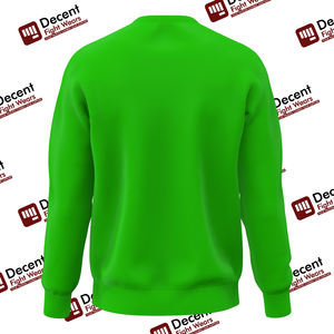 Sweat-shirt à manches longues en gros, de haute qualité, avec impression de logo personnalisé, sweat-shirt à col rond pour homme - Product Image 3