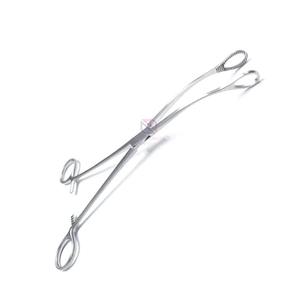 Pinzas Curvas para Óvulos con Logotipo Personalizado, Acero Inoxidable de Grado Médico, 13 Pulgadas, Instrumentos Obstétricos, Certificación CE, Precio de Fábrica, OEM - Product Image 1