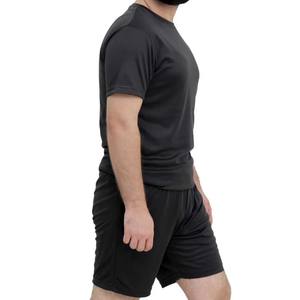 เสื้อใส่ได้ทั้งชายและหญิงแฟชั่นฤดูร้อนเสื้อยืดสีพื้นลำลองของผู้ชายชุดสั้นชุดวิ่งออกกำลังกายพิมพ์ลายดีไซน์ล่าสุดใส่ได้หลายด้าน - Product Image 5