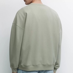 Sudadera Premium de Estilo Urbano para Hombre, Hombros Caídos, 100% Algodón, Felpa, Holgada, Informal, para Invierno, Estilo Casual, Marca Privada OEM - Product Image 3