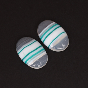 ขายส่งจำนวนมากพลอยสีฟ้าลูกไม้โมรา Cabochon หลวมเครื่องประดับทำแหวนทำด้วยมืออัญมณีสำหรับเครื่องประดับ - Product Image 2