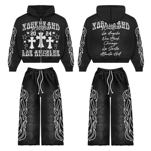 Chándal Ligero Informal para Hombre, Personalizable, Ropa de Calle de Invierno, 100% Algodón - Product Image 6