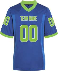 Venta al por mayor de camisetas de fútbol para jóvenes OEM ajuste personalizado con aparejos letras de sarga tela de malla transpirable de alta calidad para el club escolar - Product Image 1