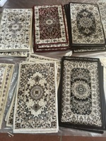 Nouveau tapis carré de qualité supérieure, motif Paisley moderne, résistant, pour adolescents, confortable pour la maison, en polyester tissé, poils de 7 mm