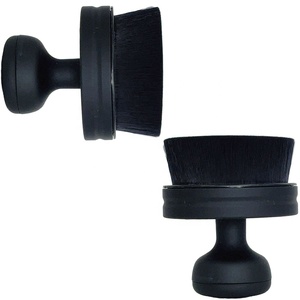 OEM piccola poliammidi spazzola per capelli a forma di timbro per lucidare il pneumatico 63 mm folta in pelle con setola per Auto spazzola per dettagli Auto - Product Image 4