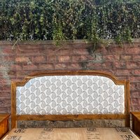 Meilleur lit en bois de manguier massif naturel de qualité supérieure Lit en bois king size Lit double parfait pour la maison et l'hôtel au prix de gros OEM