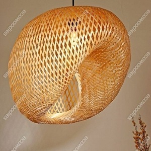 โคมไฟแขวนประดับมุกหรูหราดีไซน์ทันสมัยโคมไฟแขวนเดี่ยวทำจากแก้วทรงหอยพัดสำหรับข้างเตียงห้องนอน - Product Image 4