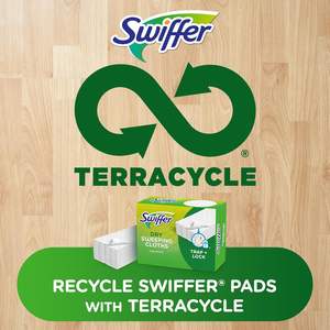 Serpillère et balai à sec avec tampons de rechange en coton, manche télescopique flexible en bois, nettoyeur de sols portable et écologique pour la maison et le bureau, idéal pour la poussière et la saleté. - Product Image 3