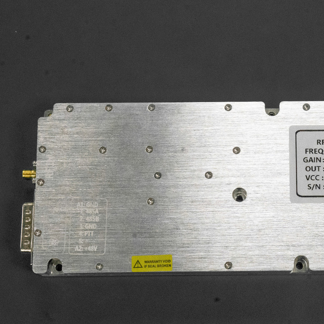 Professional RF Amplifier Module 100W 500-1000Mhz RF Wideband Amplifier Broadband Module Receiver Gain RF Software Defined Radio