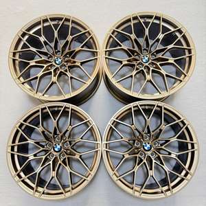 ล้อแม็กซ์ X6 OEM M Sport ชุด 4 วง 5 รู 112 พร้อมยาง สภาพใหม่ สีเงิน/โครเมียม/บรอนซ์/เงา วัสดุเหล็ก - Product Image 3