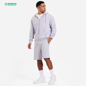 Sweat à capuche zippé unisexe personnalisé OEM en polaire légère, doux, anti-rétrécissement, pour temps froid, avec impression de logo frontal personnalisée, respirant et à séchage rapide - Product Image 3