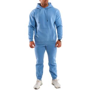 Ensemble de survêtements en polyester décontractés personnalisés pour hommes, vêtements de sport à capuche de jogging vierges avec conception cargo pour l'hiver - Product Image 5