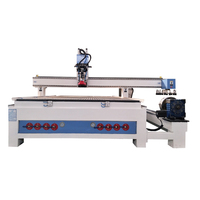 Tête de rotation à 180 degrés pour CNC Machine de chaise en bois modèle 3D faisant 4 axes 5 axes ATC CNC routeur avec rotation latérale