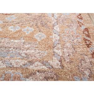 Alfombra de Seda Anudada a Mano AKPS-1027, Diseño de Medallón Gulkamak, Rojo Naranja, 10 mm de Grosor, para Uso Doméstico, Rectangular, de Algodón Orgánico, para Pasillo - Product Image 3