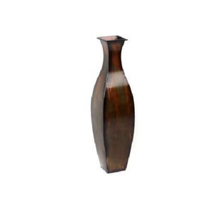 Florero de aluminio de lujo hecho a mano, florero contemporáneo, elegante, chapado en oro rosa, Metal decorativo, suministros de decoración para el hogar - Product Image 5