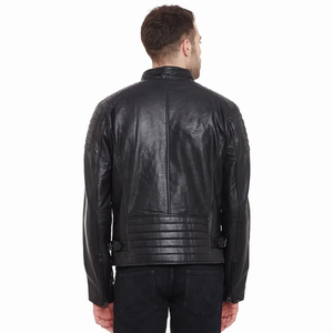 Vestes en cuir pour hommes de qualité la plus populaire pour moto Veste en cuir de moto de qualité supérieure avec prix de gros - Product Image 1