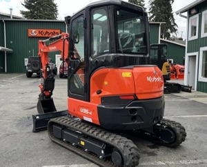 Kubota U35-4รถขุดขนาดเล็ก Kubota เครื่องยนต์ดีเซลฉีดตรงหางแกว่งแน่นสองความเร็วใบมีดมุม - Product Image 1