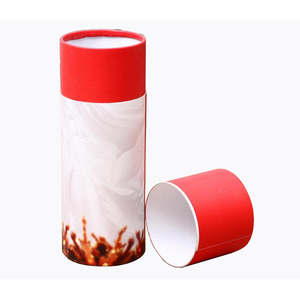Tube en papier pour baume à lèvres avec logo personnalisé, papier kraft non couché, impression quadricolore, emballage cosmétique écologique - Product Image 1
