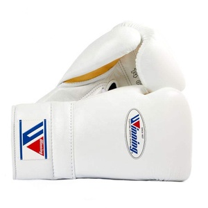 Gants de boxe de compétition en cuir véritable pour entraînement sur sac de frappe, à lacets, antidérapants, légers, pour adultes, fournisseur OEM - Product Image 1