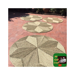 Alfombrilla de algas marinas naturales para uso doméstico, Alfombra tejida para interiores y exteriores, agrega un aspecto rústico y una textura cálida - Product Image 3