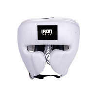 Venta al por mayor IRON POINT INDUSTRIES: Conjuntos de boxeo y sparring de cuero personalizados de alta calidad, guantes de boxeo OEM, protector de cabeza y protector inguinal.