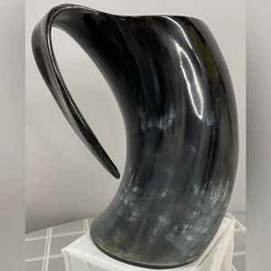 Taza de cerveza de cuerno de buey hecha a mano de Búfalo con logotipo personalizado de la mejor calidad 100%, tazas de cuerno para beber vikingo hechas a mano talladas naturales - Product Image 6