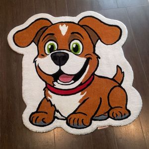 Tapis d'animal tufté personnalisé: conception en forme de chien - Product Image 4