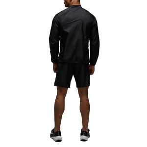 Veste coupe-vent d'hiver de qualité supérieure pour l'extérieur, personnalisée, fermeture à glissière complète, en nylon, vierge, avec capuche et broderie réversible sur le devant - Product Image 3