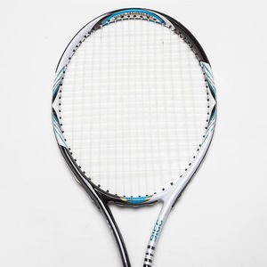 Carbon Fiber Tennis Overgrips Lightweight 27 Inch Diamond Shape High <b>Gloss</b> Black <b>White</b> for Adult Junior Training - Product Image 1
