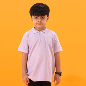 เสื้อโปโลแขนสั้นสำหรับเด็กผ้าคอตตอนคอมบ์220ลายปักโลโก้ตามสั่งสำหรับ100% ฤดูร้อน - Product Image 4