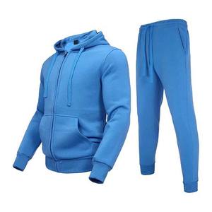 Survêtements de jogging d'entraînement personnalisés pour hommes Slim Fit 100% coton sweats à capuche et jogging pour hommes ensembles de 2 pièces survêtements OEM - Product Image 1