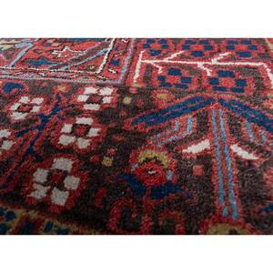 Tapis en laine noué à la main Aalam, motif médaillon rouge-orange, kilim abstrait fait main pour la maison, 9x12 rectangulaire, idéal pour adolescents, entrée et couloir - Product Image 3