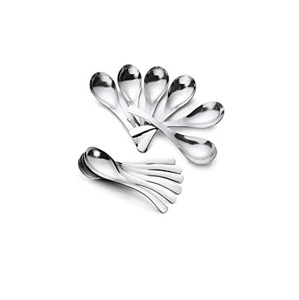 Cuillère à soupe en acier inoxydable de haute qualité, revêtement argent/or/cuivre cuillère à soupe en acier inoxydable pour la vente en gros - Product Image 5