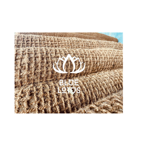 Bûche de coco biodégradable pour la réhabilitation des terres Rouleau de fibre de noix de coco durable pour les zones inondables et inclinées Blue Lotus Cherish - Product Image 1