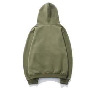 Sudadera con Capucha Extra Grande de Algodón de 350 g/m² de Alta Calidad, Ropa Urbana Personalizada con Estampado Puff para Invierno - Product Image 2