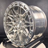 Jantes forgées Beadlock 5x112 5x114.3 6x139.7 17x11J 18x11J à profil profond pour BMW F80 F82 F90 M3 M4 G20 G30 G80 G82