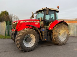 Tractor Agrícola Massey Ferguson 7718 S con Caja de Cambios 4WD - Product Image 1