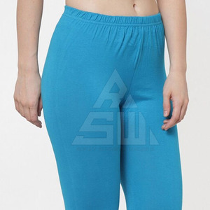 Pantalons de sport pour femmes à compression abdominale solide et à effet lifting des fesses, respirants, légers, longueur totale - Product Image 5